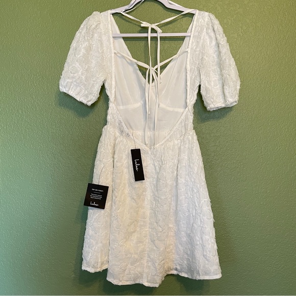 Lulus Adorable Arrival White Backless Floral Applique
Mini Dress Small - Picture 4 of 10